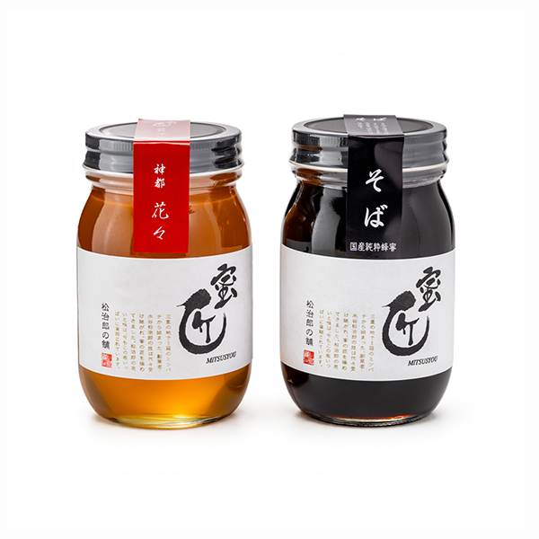 蜜匠®｜神都花々・そば 600g×2本 ギフトセット