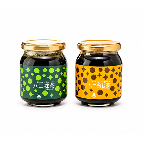 ハニ抹茶・ハニほうじ茶 300g×2本 ギフトセット